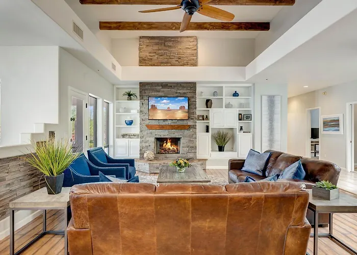 Rancho Relaxo By Paseohomesaz With Pool, And Separate Casita Scottsdale